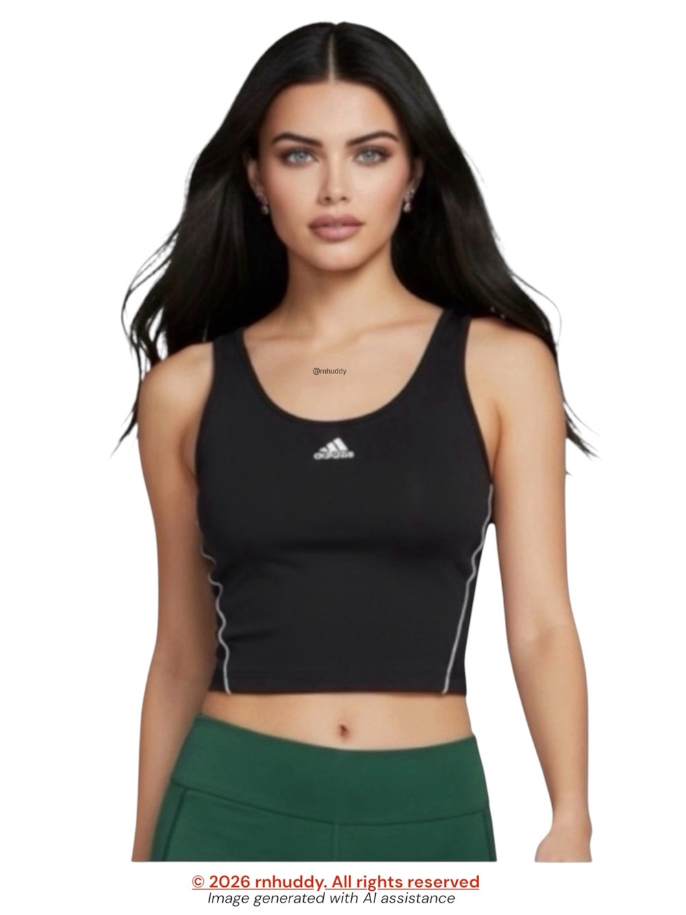 Adidas XS primegreen aeroready cropped tank